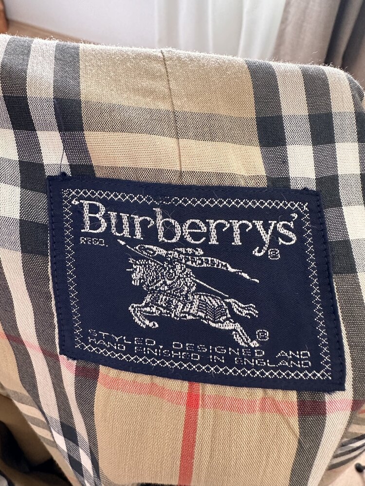 Burberry Vintage Unisex Oversized Dady Trenchcoat