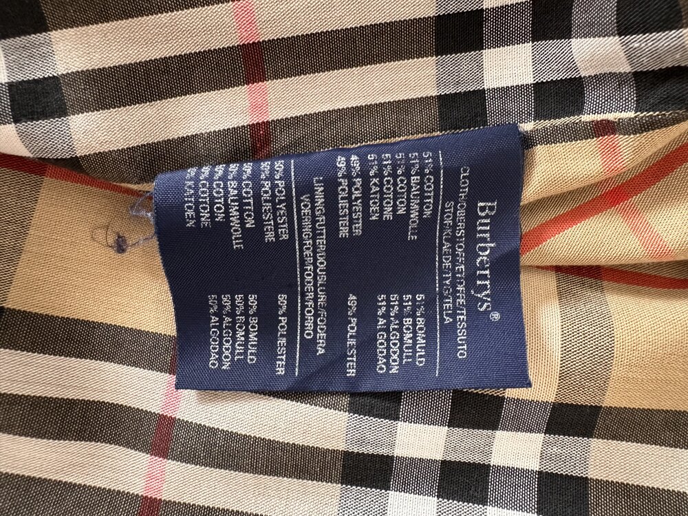 Burberry Vintage Unisex Oversized Dady Trenchcoat