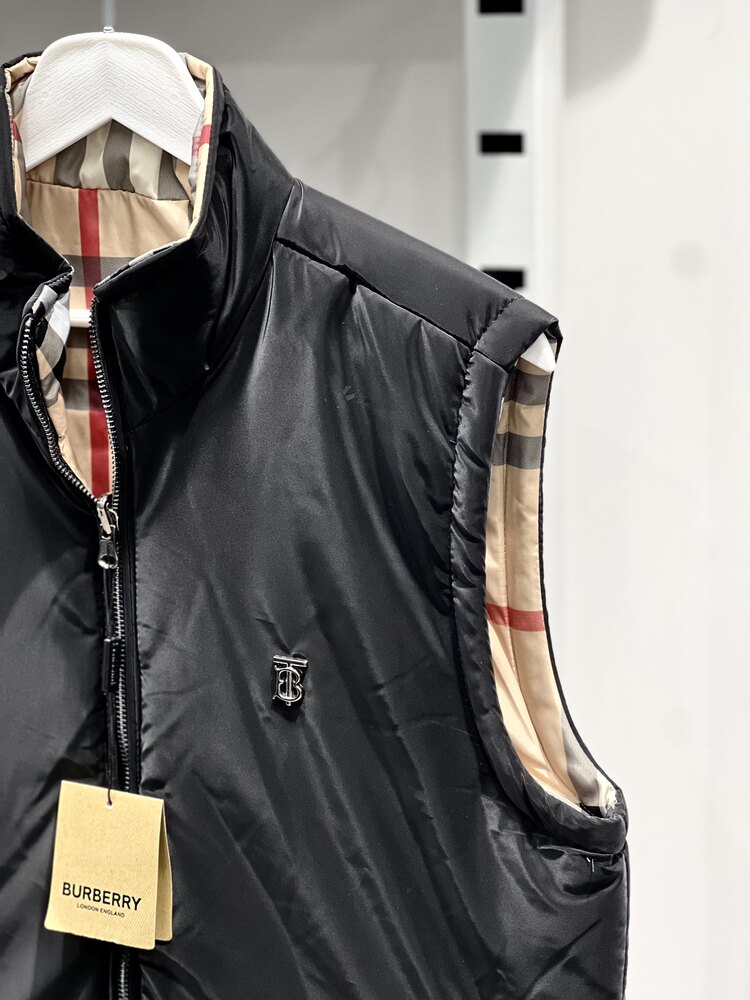 BURBERRY İTHAL YELEK ÇİFT TARAFLI
