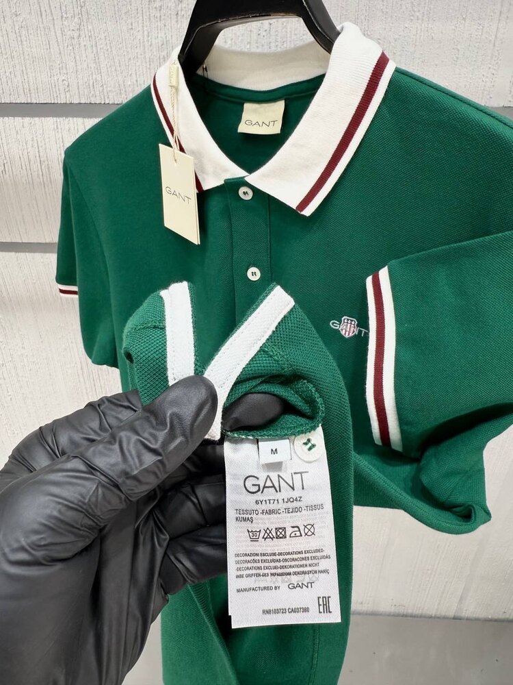 GANT DETAYLI MAĞAZA MODELİ POLO YAKA