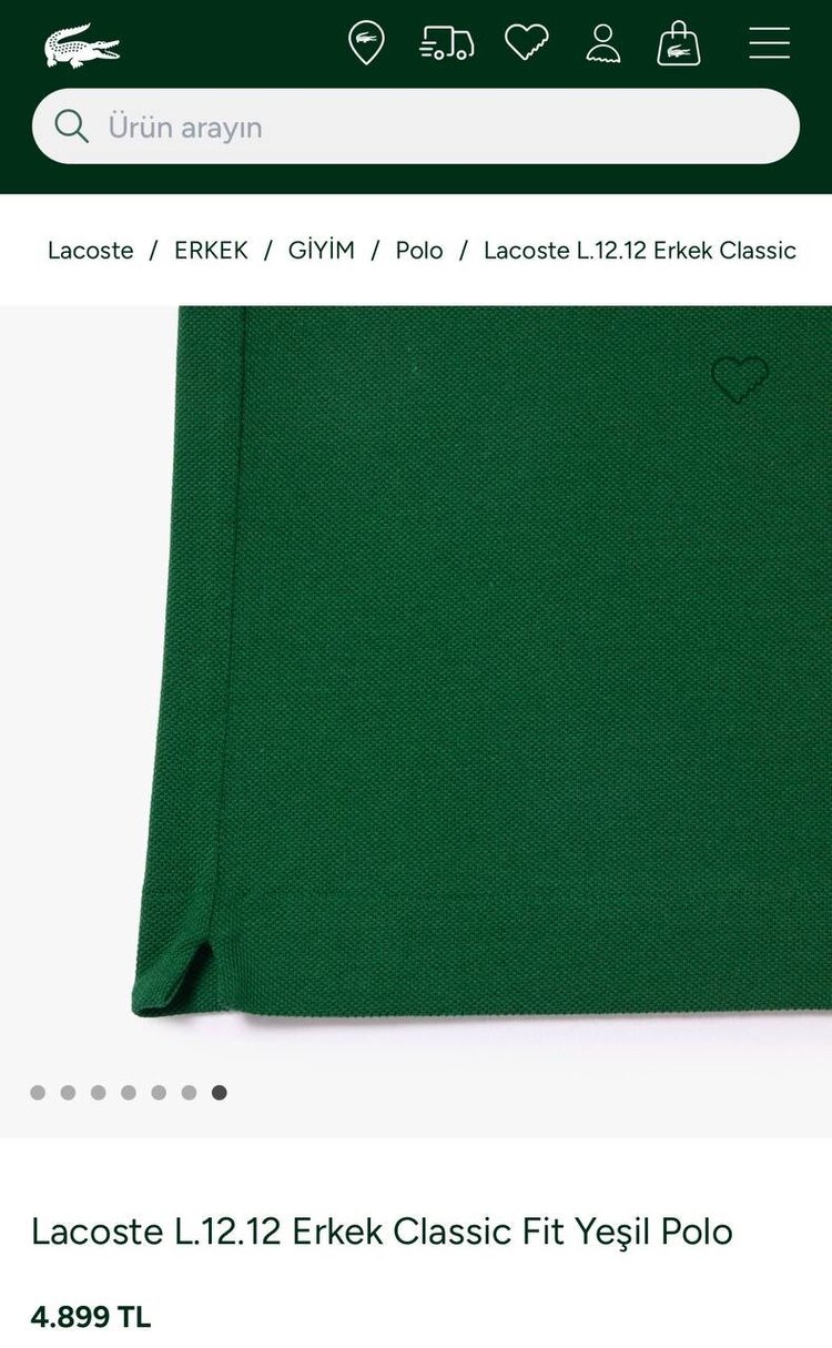 LACOSTE İTHAL POLO YAKA