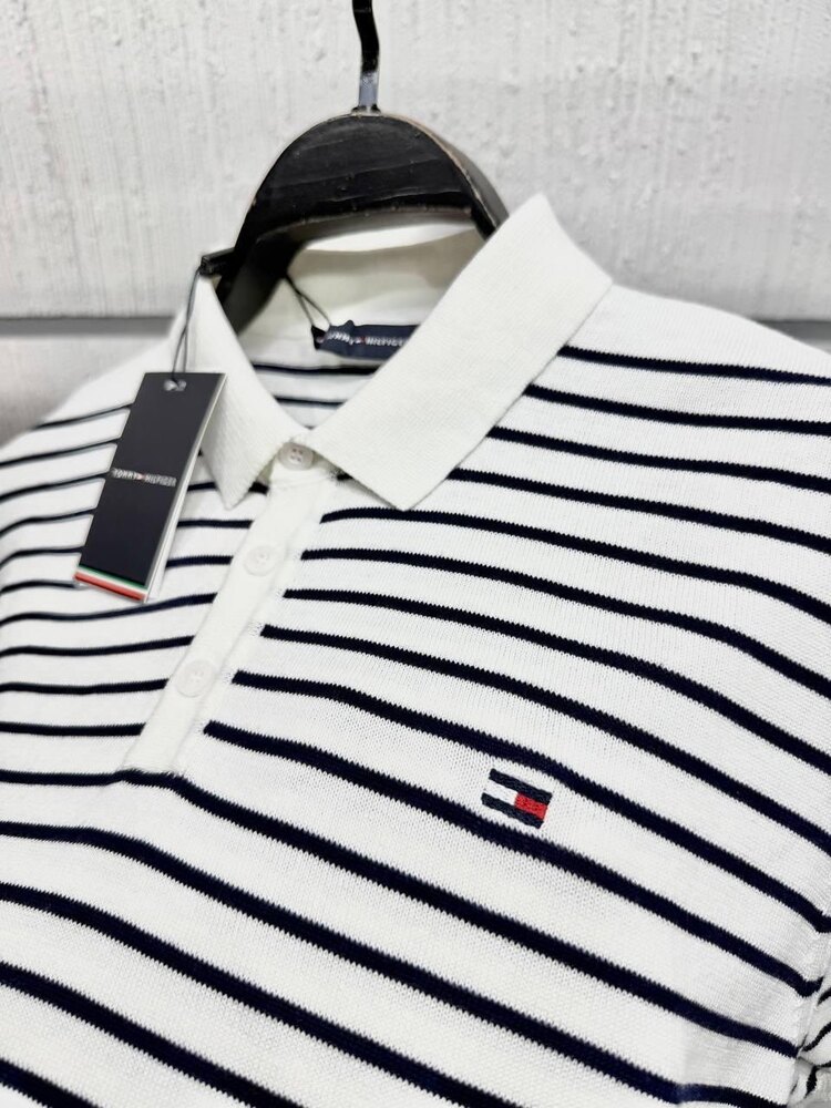 TOMMY HİLFİGER İTHAL YAKALI TRİKO T-SHİRT