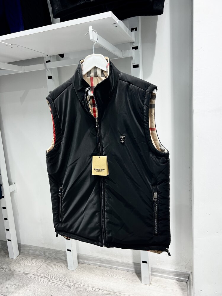 BURBERRY İTHAL YELEK ÇİFT TARAFLI