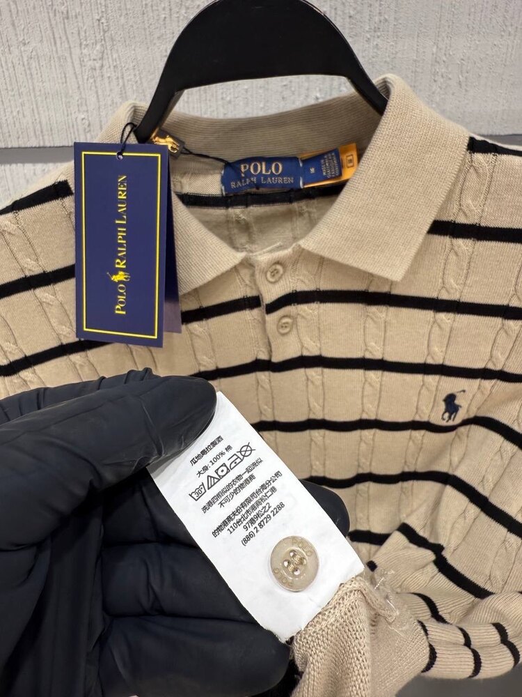POLO RALPH LAUREN İNCE TRİKO YAKALI