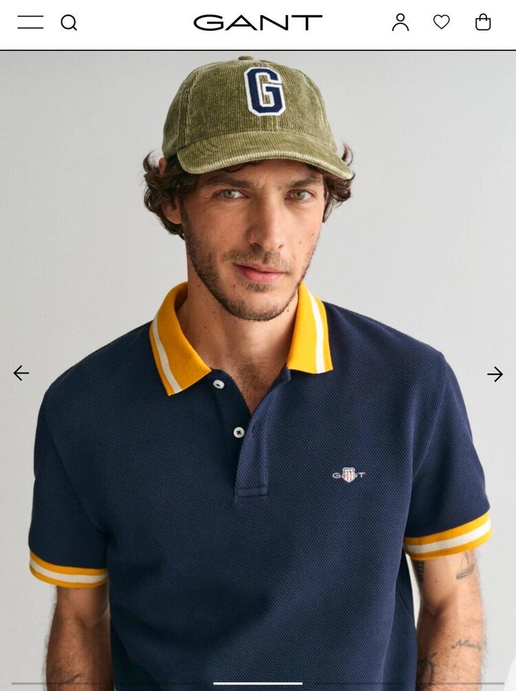 GANT DETAYLI MAĞAZA MODELİ POLO YAKA