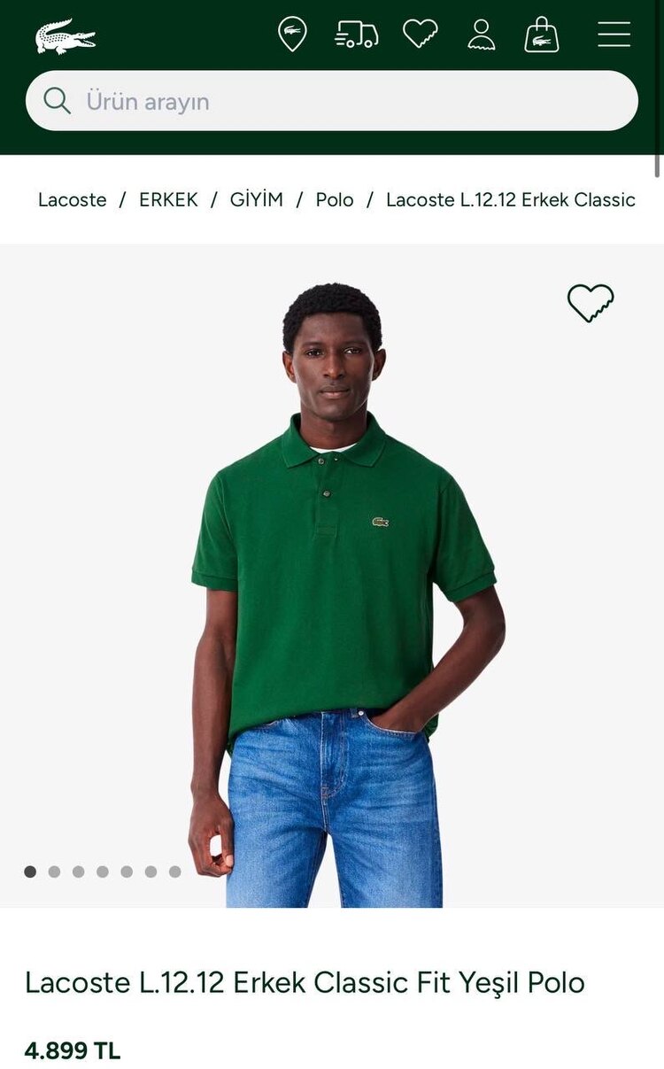 LACOSTE İTHAL POLO YAKA