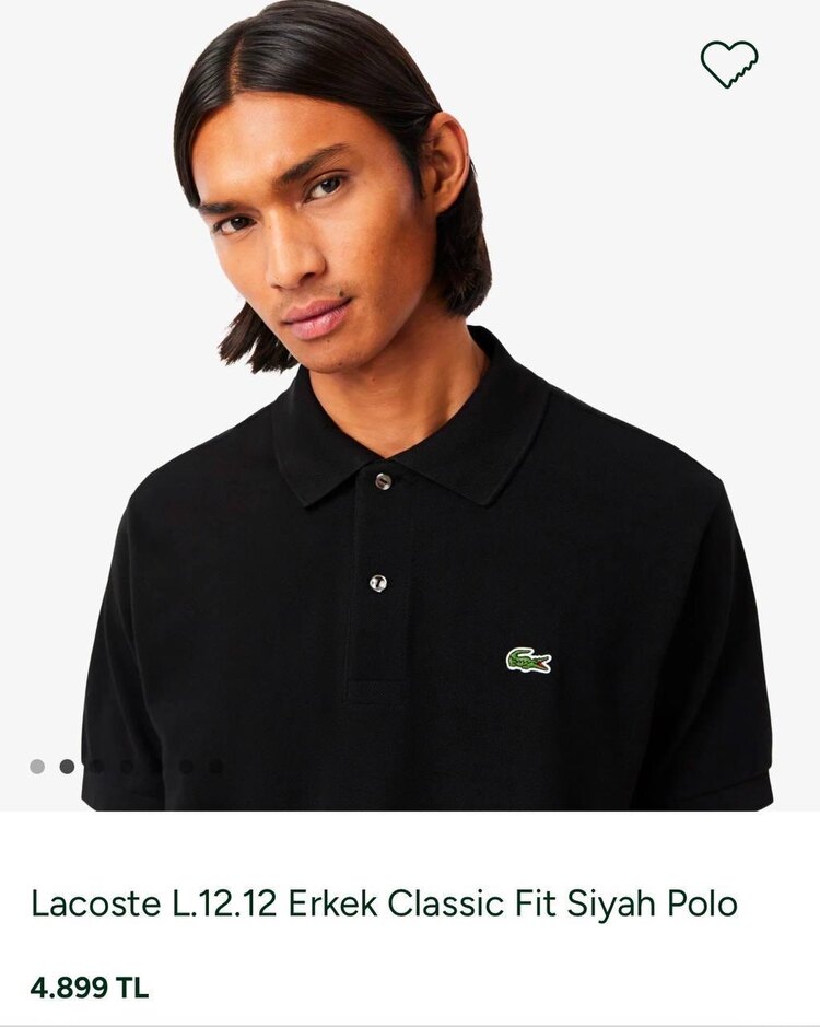 LACOSTE İTHAL POLO YAKA T-SHİRT