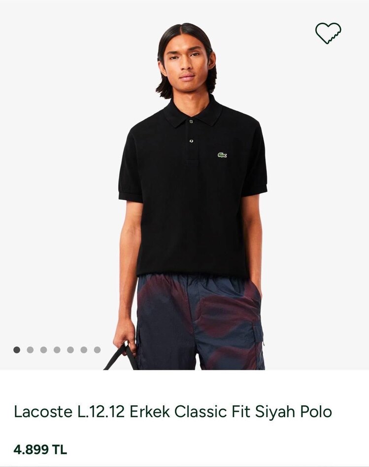 LACOSTE İTHAL POLO YAKA T-SHİRT
