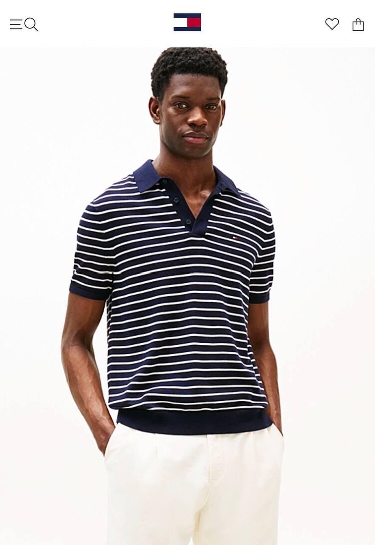 TOMMY HİLFİGER YAKALI TRİKO T-SHİRT