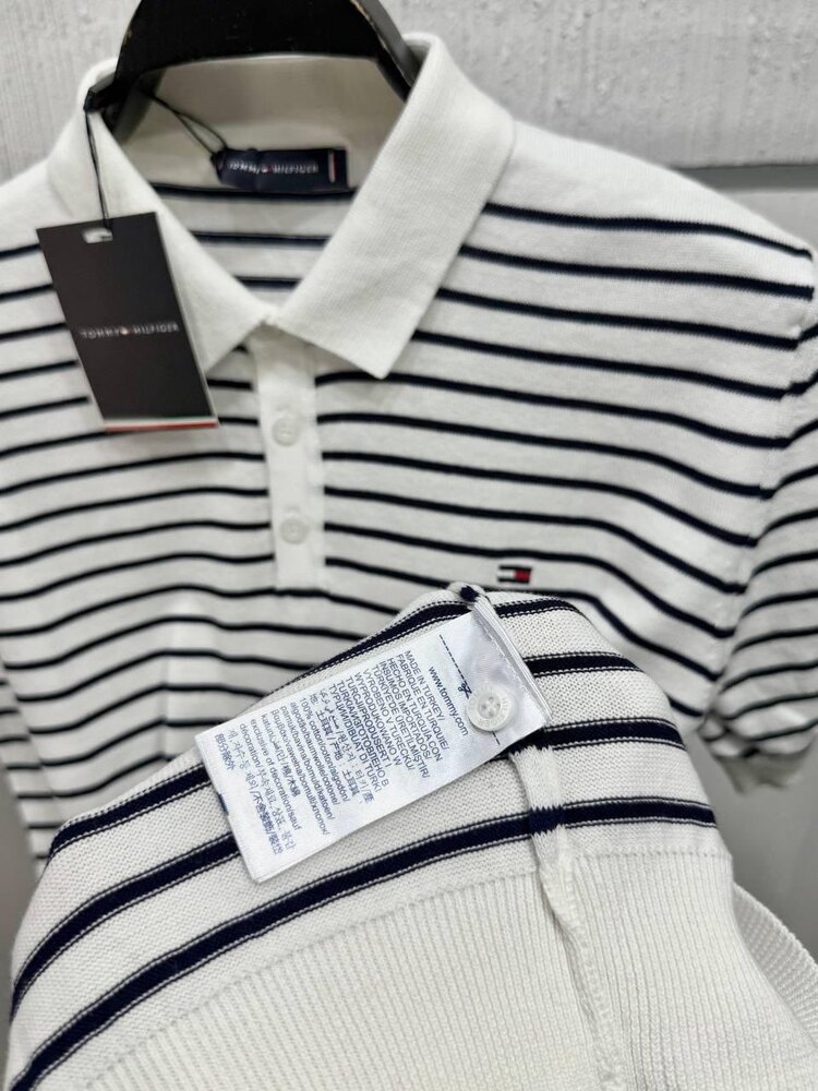 TOMMY HİLFİGER İTHAL YAKALI TRİKO T-SHİRT