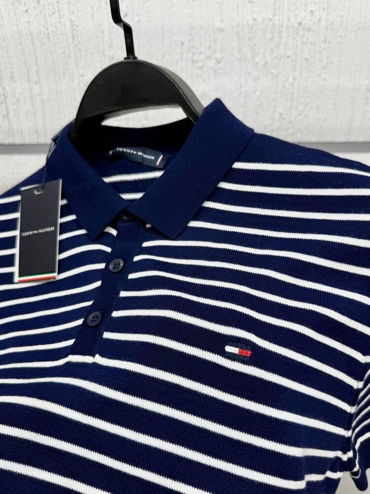TOMMY HİLFİGER YAKALI TRİKO T-SHİRT