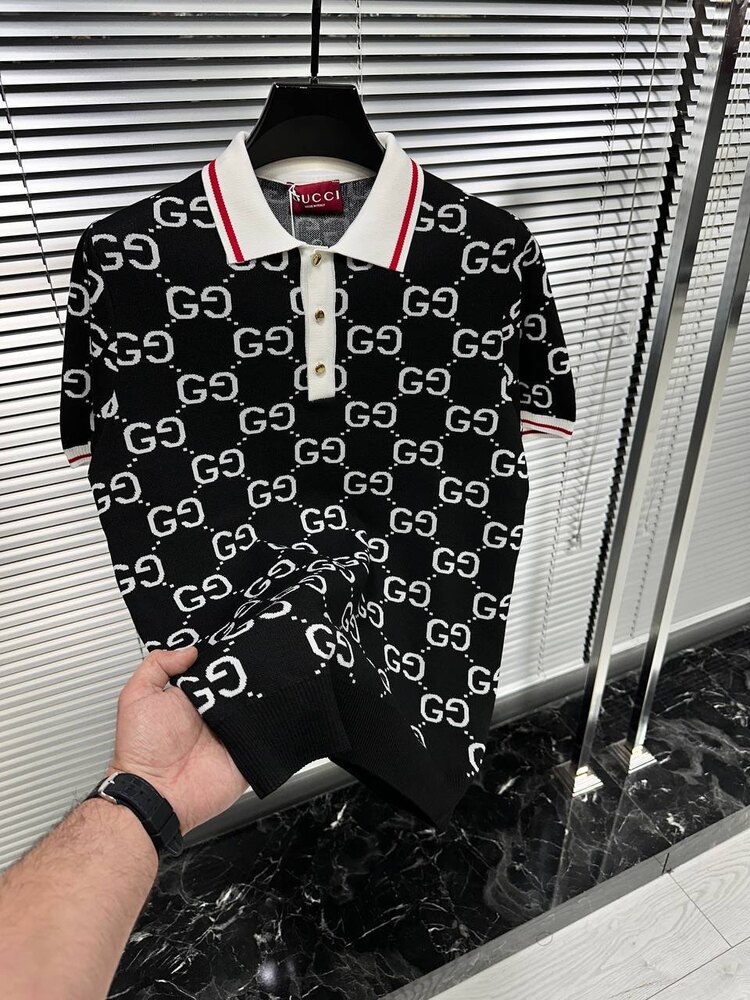 GUCCİ ÖZEL SERİ TRİKO POLO YAKA