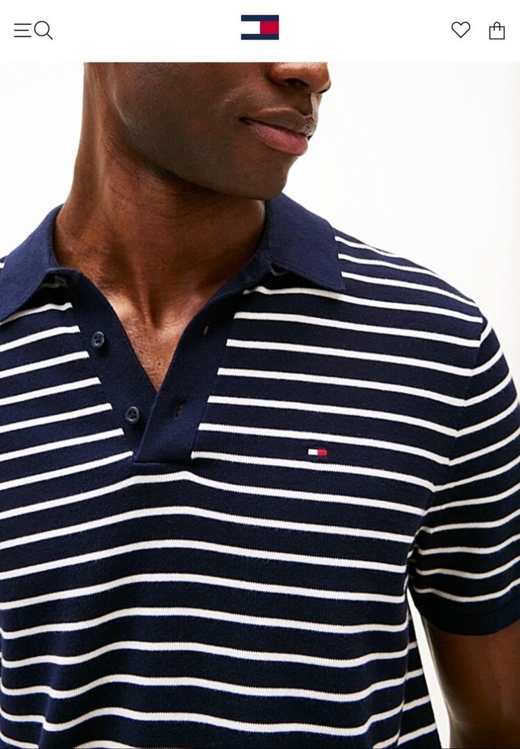 TOMMY HİLFİGER YAKALI TRİKO T-SHİRT