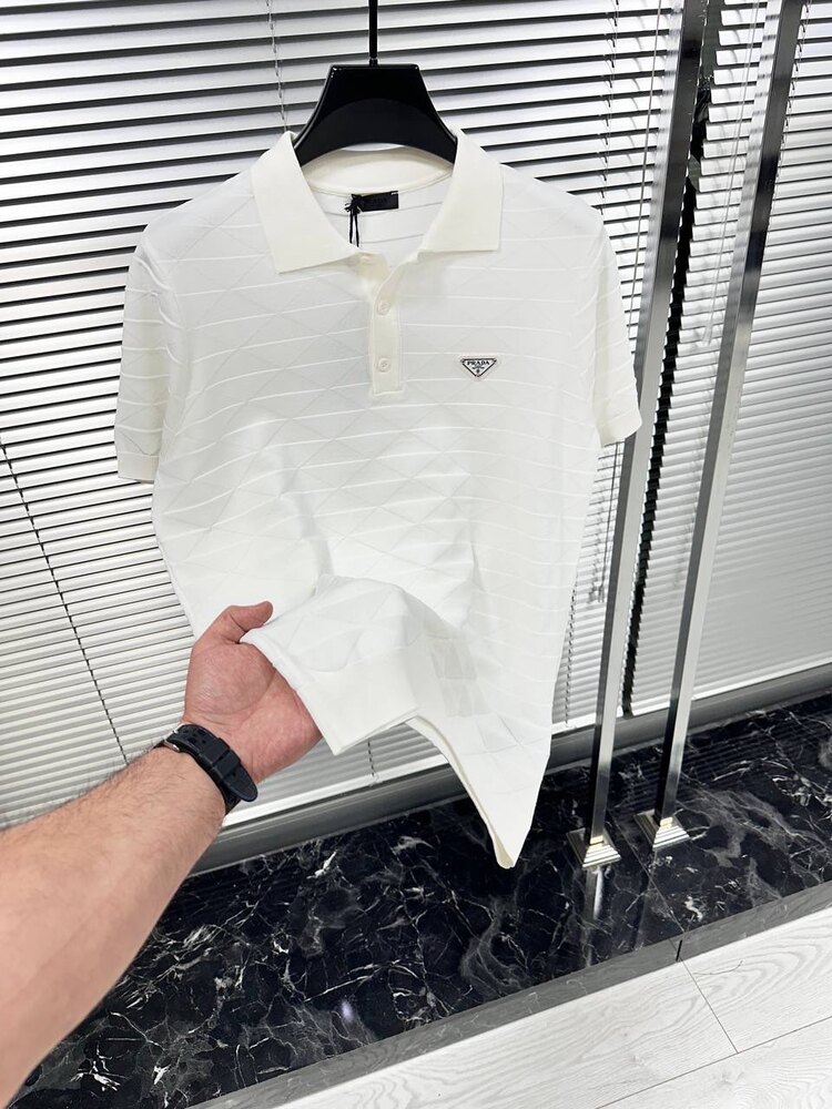 PRADA DESENLİ ARMALI İTHAL TRİKO TSHIRT