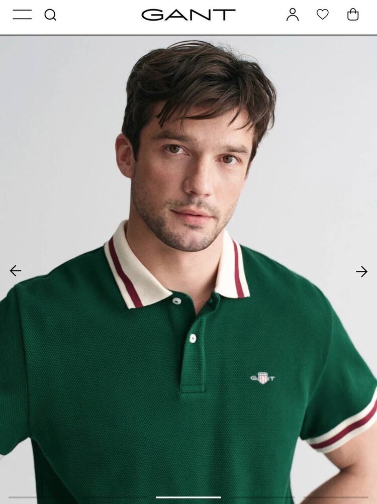 GANT DETAYLI MAĞAZA MODELİ POLO YAKA