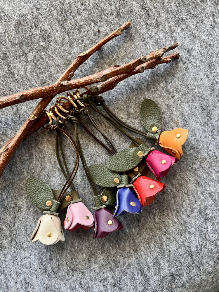‘Rose’ Charm / Anahtarlık