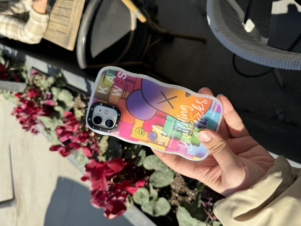 Ayıcıklı Rengarenk iPhone Kılıf