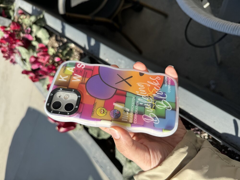 Ayıcıklı Rengarenk iPhone Kılıf