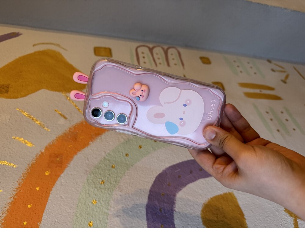 Pembe Tavşan Figürlü Darbe Dayanıklı Model