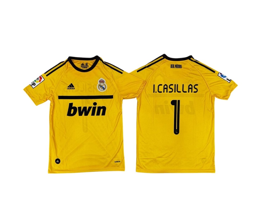 İker Casillas 2011-12 Sezonu R.Madrid Nostalji Kısa Kollu Retro Kaleci Forması