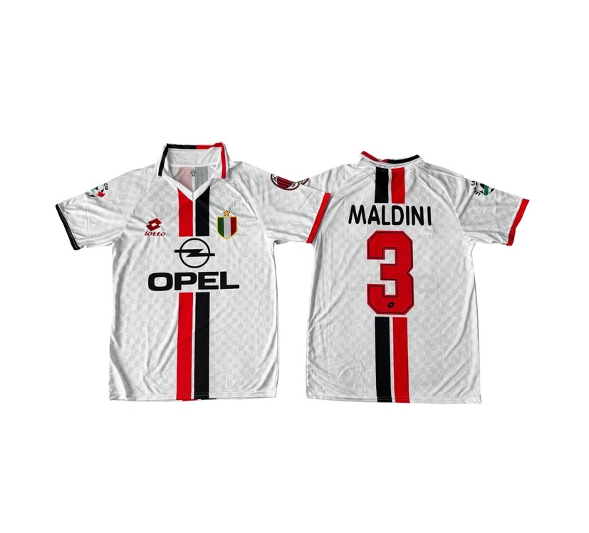 A.C M.İ.LA.N PAULO MALDİNİ NOSTALJİ YETİŞKİN FORMASI ( BEYAZ )