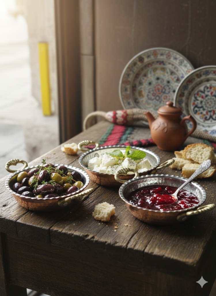 3'lü Takım Mini Kahvaltılık&Sunumluk