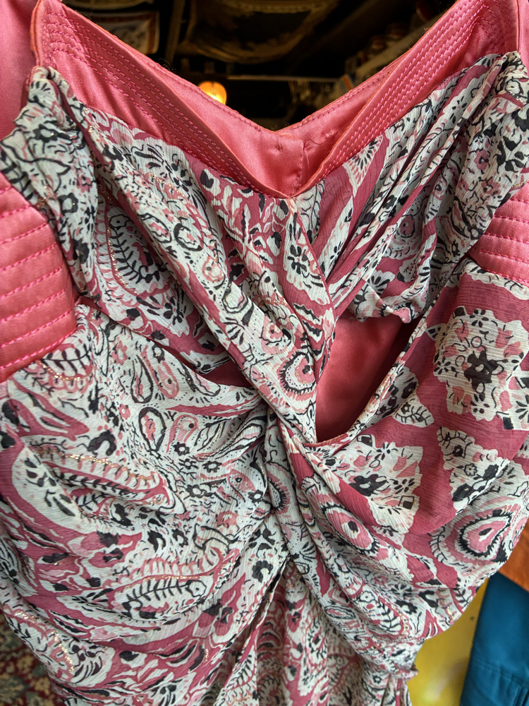 Pink Silk Top