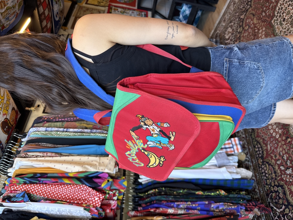 90’s L.C. Waikiki “Banana Monkey” Backpack