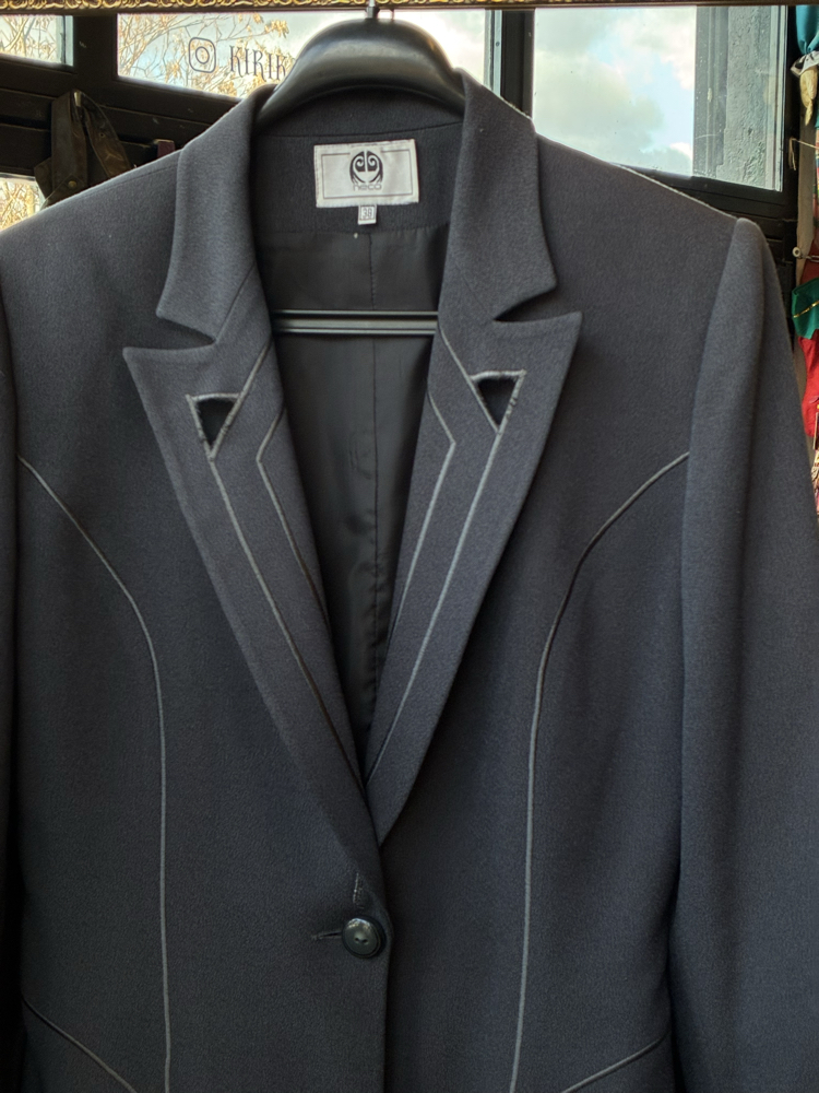 Shadow Stitch Blazer — 90’s Urban Tailoring