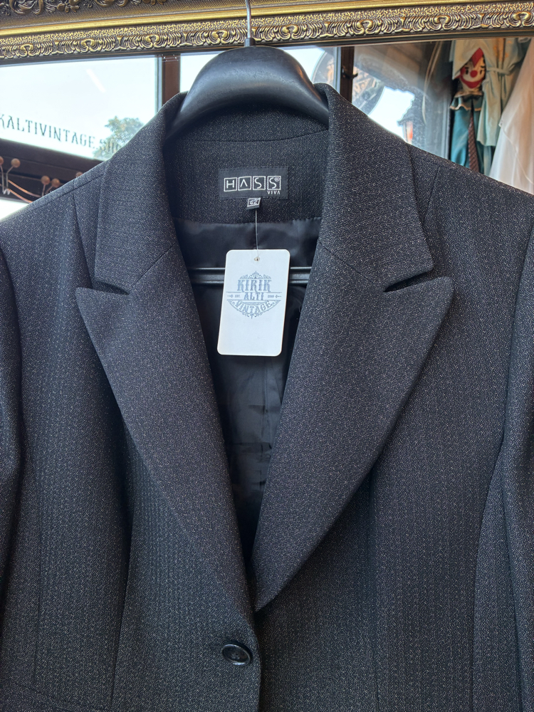 90's Black Blazer