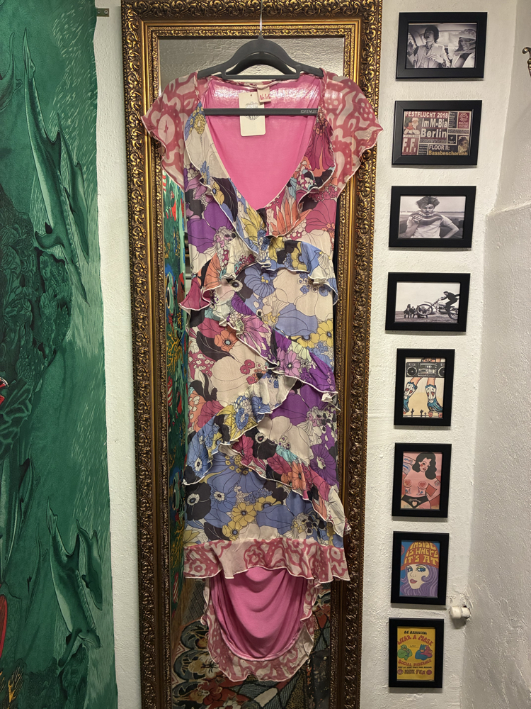 90's No-l-ita Italy Silk Dress 