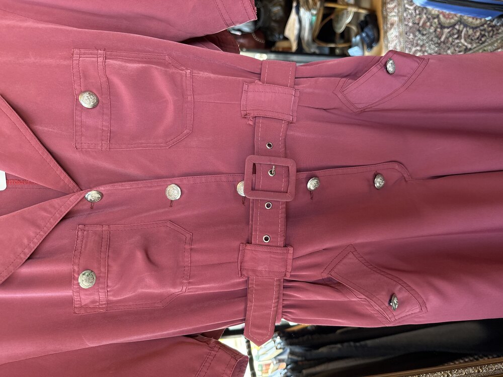 Dusty Rose Short Overalls