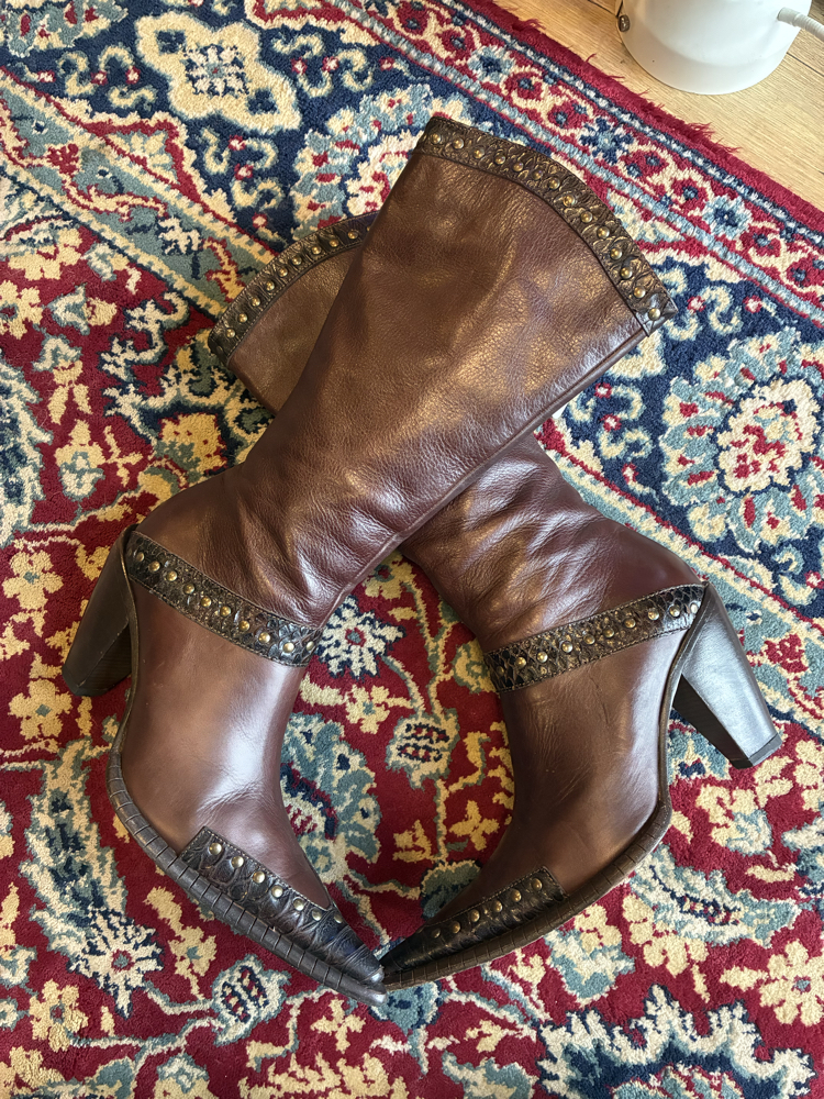 Diego Puerta Leather Boots