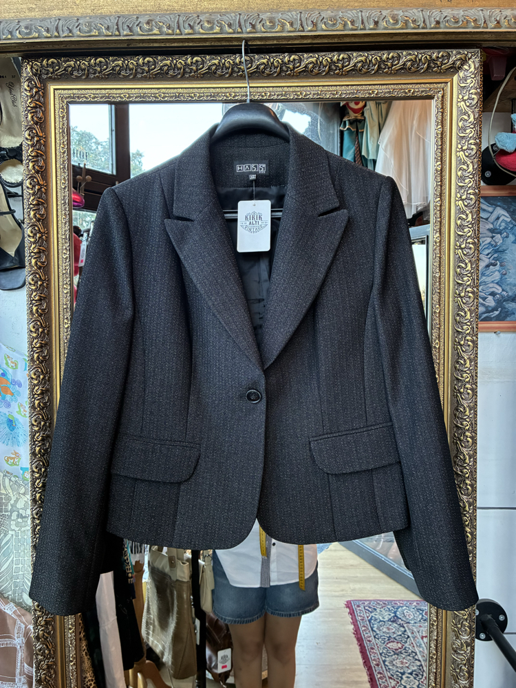 90's Black Blazer