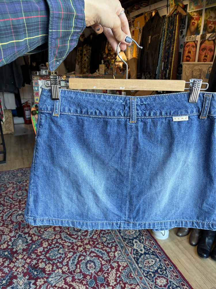 Vena Mini Denim Skirt