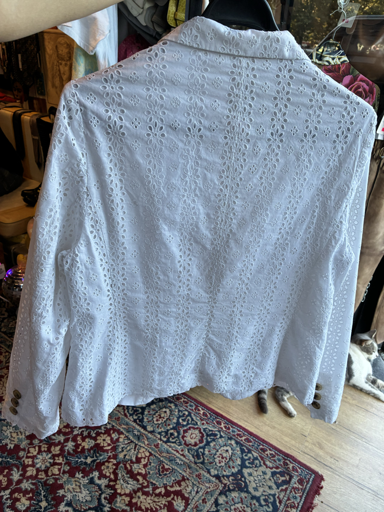 90's Lace Details Shirt