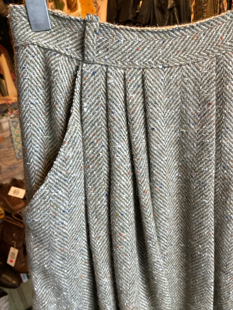 80's Wool Skirt