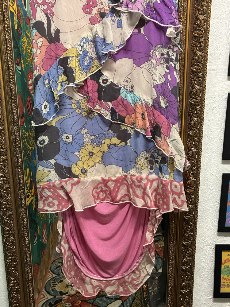 90's No-l-ita Italy Silk Dress 