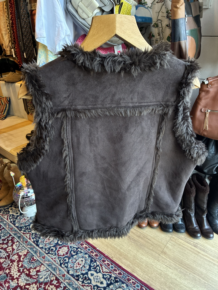 90's Yessica Fake Fur Vest