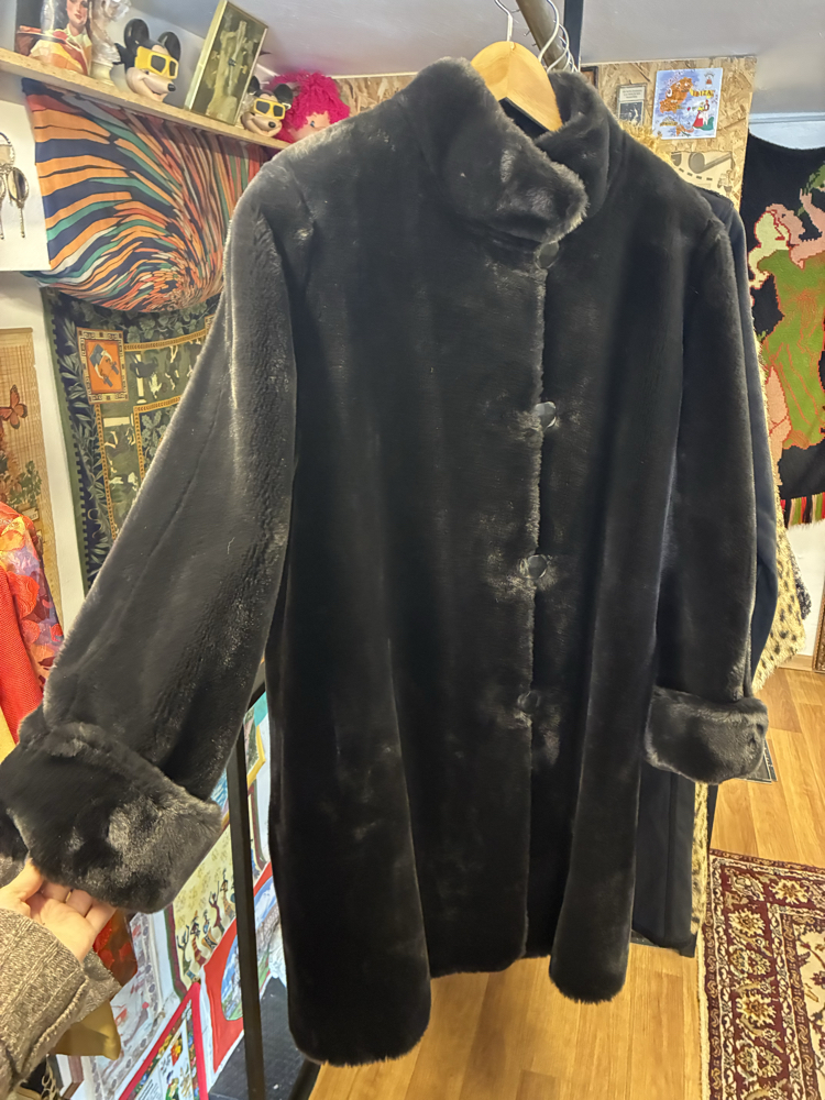 ONLY YOU FAUX FUR COAT
