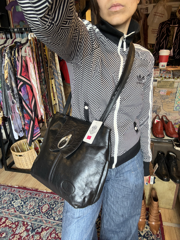 Black Leather Bag