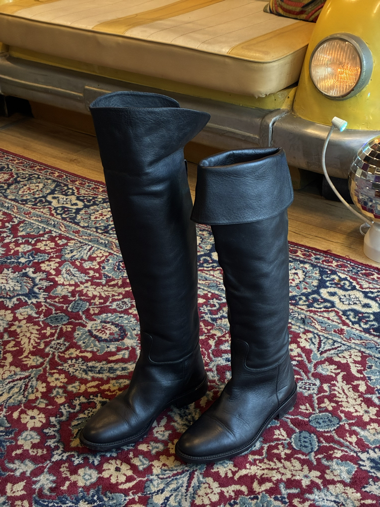 VALENTINO LEATHER BOOTS