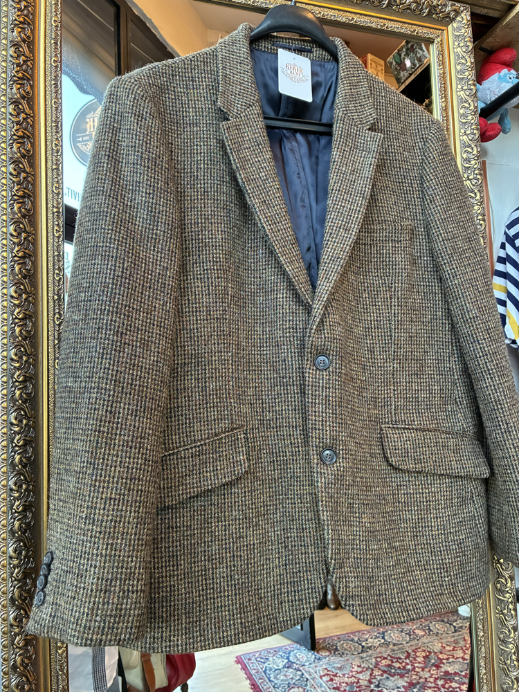 80's Wool Plaited Blazer