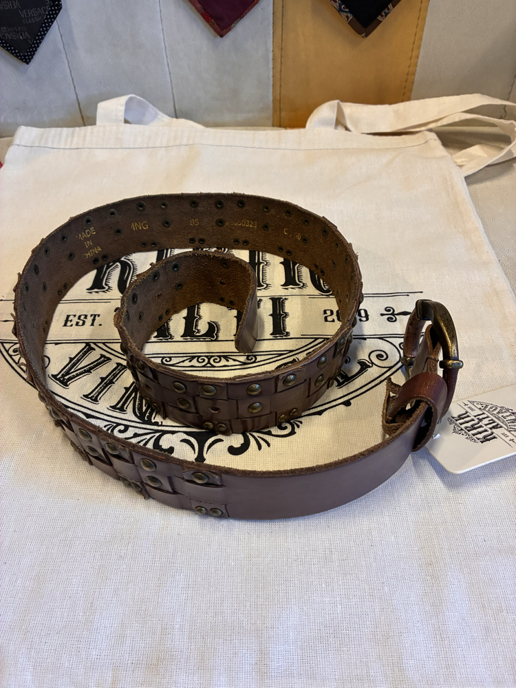 MNG Leather Belt