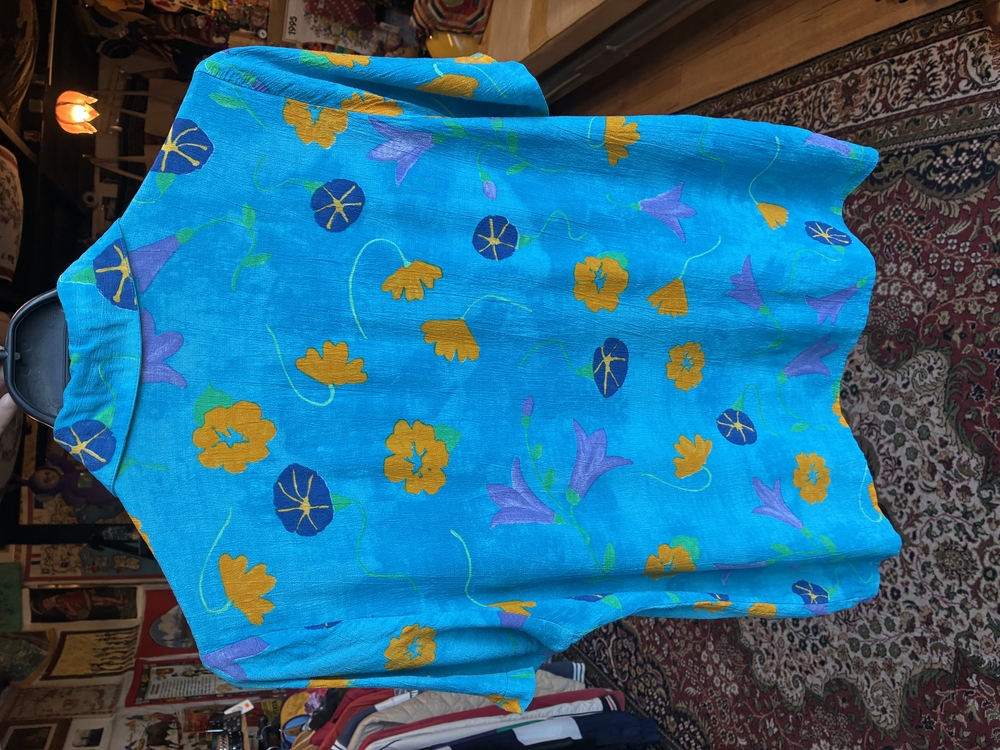 80's Flowers Garden Shirt
