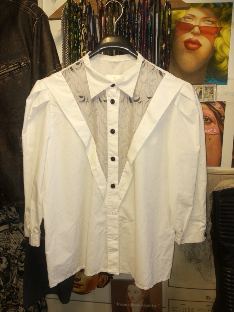 White 80's Shirt