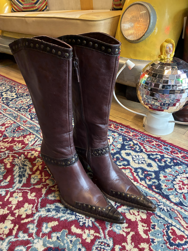 Diego Puerta Leather Boots