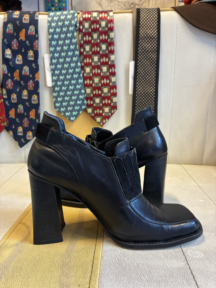 Paolo Italy Leather Heels