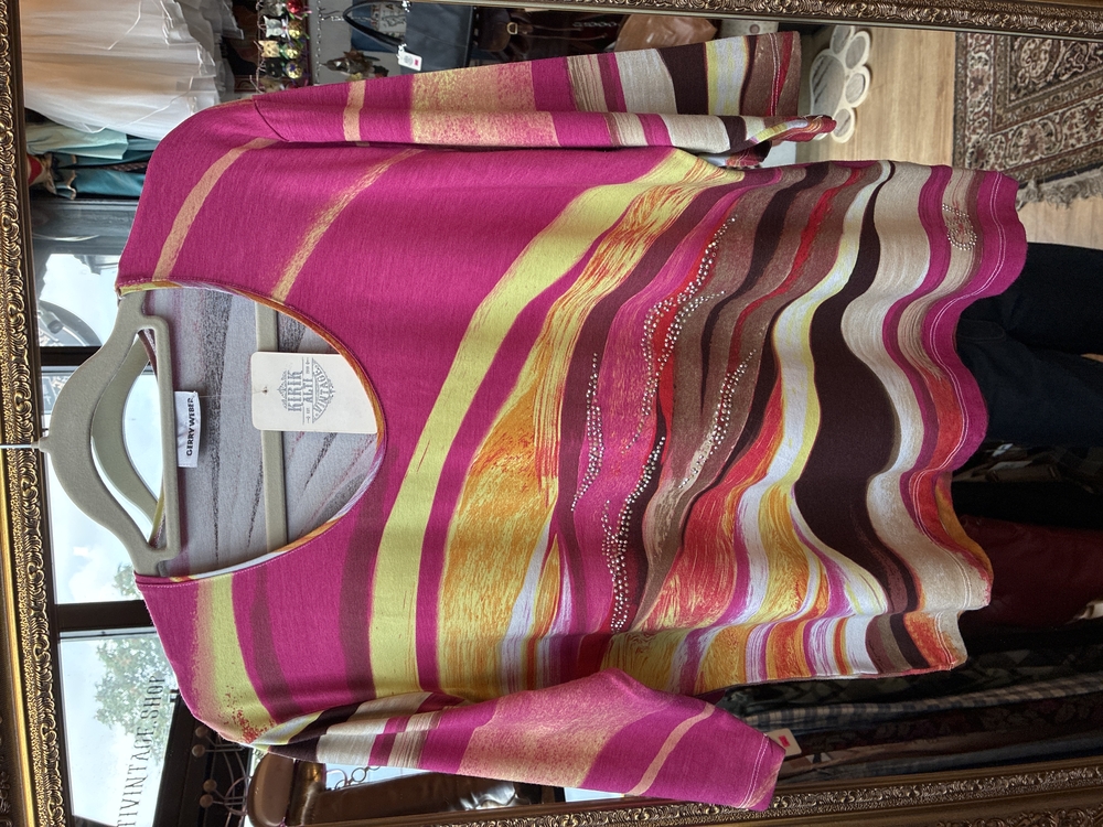 00’s Gerry Weber Colorwave Rhinestone Top