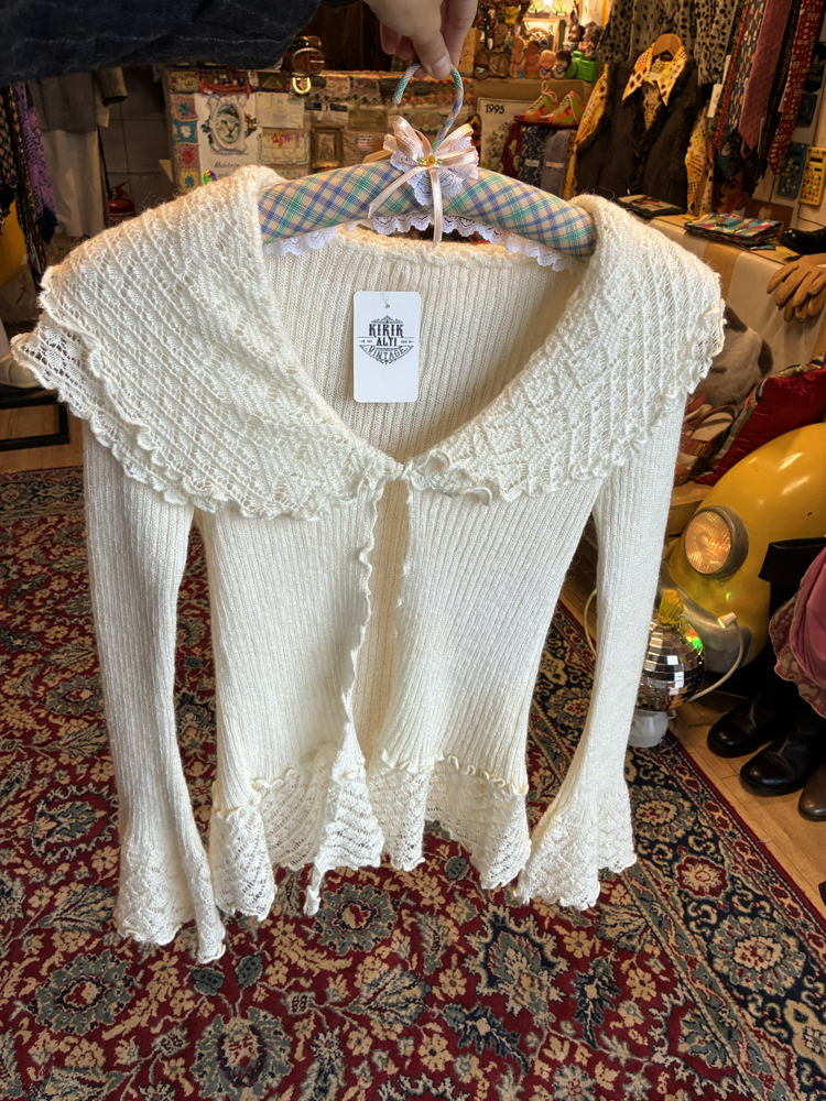 1970 Mohair Wool Cardigan 